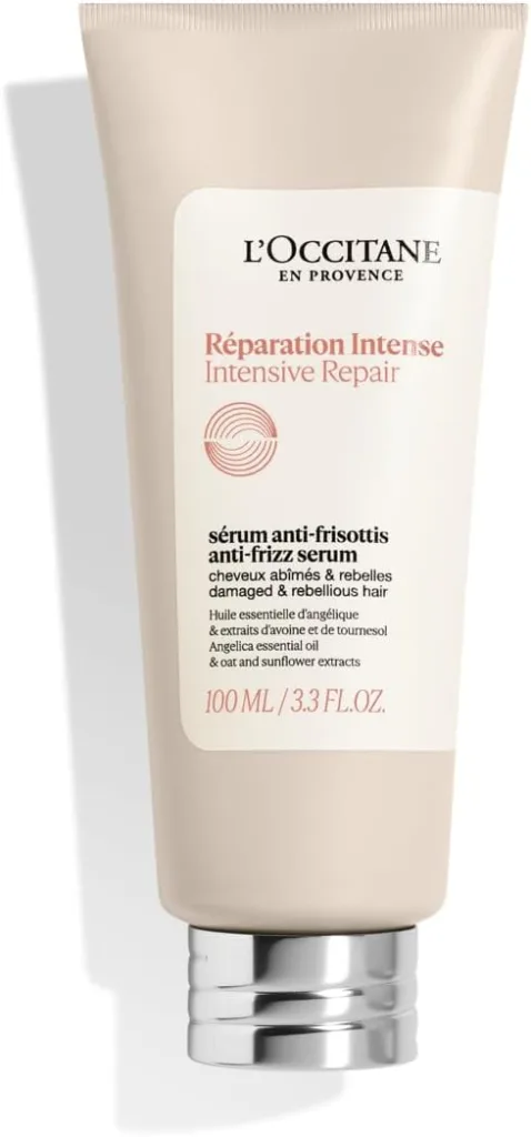 「ロクシタン インテンシブリペア アンチフリッズセラム 100ml|くせ毛・うねり・ダメージヘアを整える洗い流さないヘア美容液」