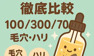 リードルショット徹底比較サムネイル｜100・300・700の違いと効果を解説—毛穴ケア＆ハリUPに効く針美容液の選び方・使い方ガイド