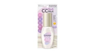 花王 エッセンシャル CCミルク 5in1｜洗い流さないトリートメントで広がる髪をしっとりまとめる密着補修ヘアミルク｜キューティクル補修・うるおい補給・紫外線ダメージケア