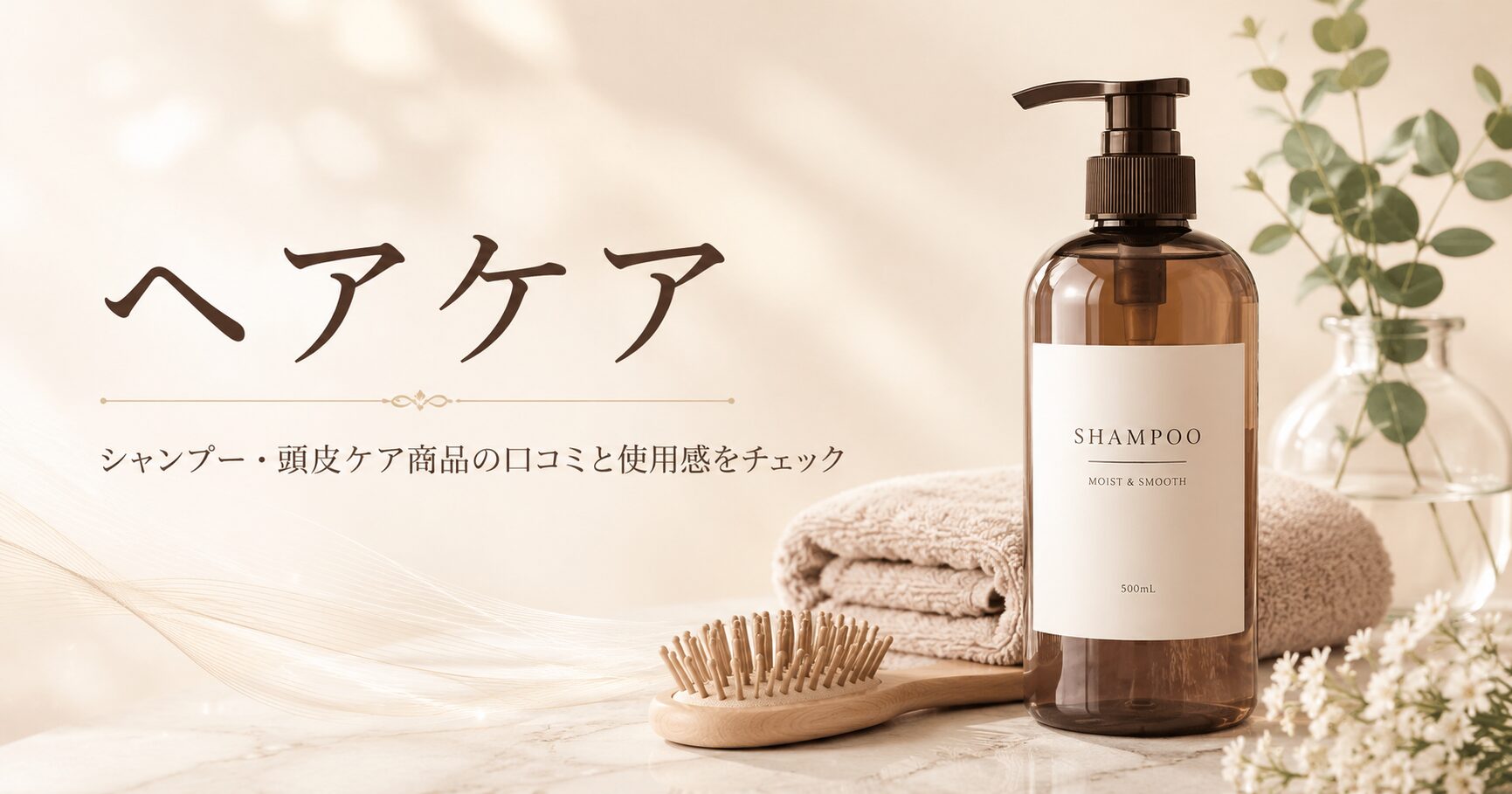 ヘアケア商品の口コミや選び方を紹介するカテゴリー画像
